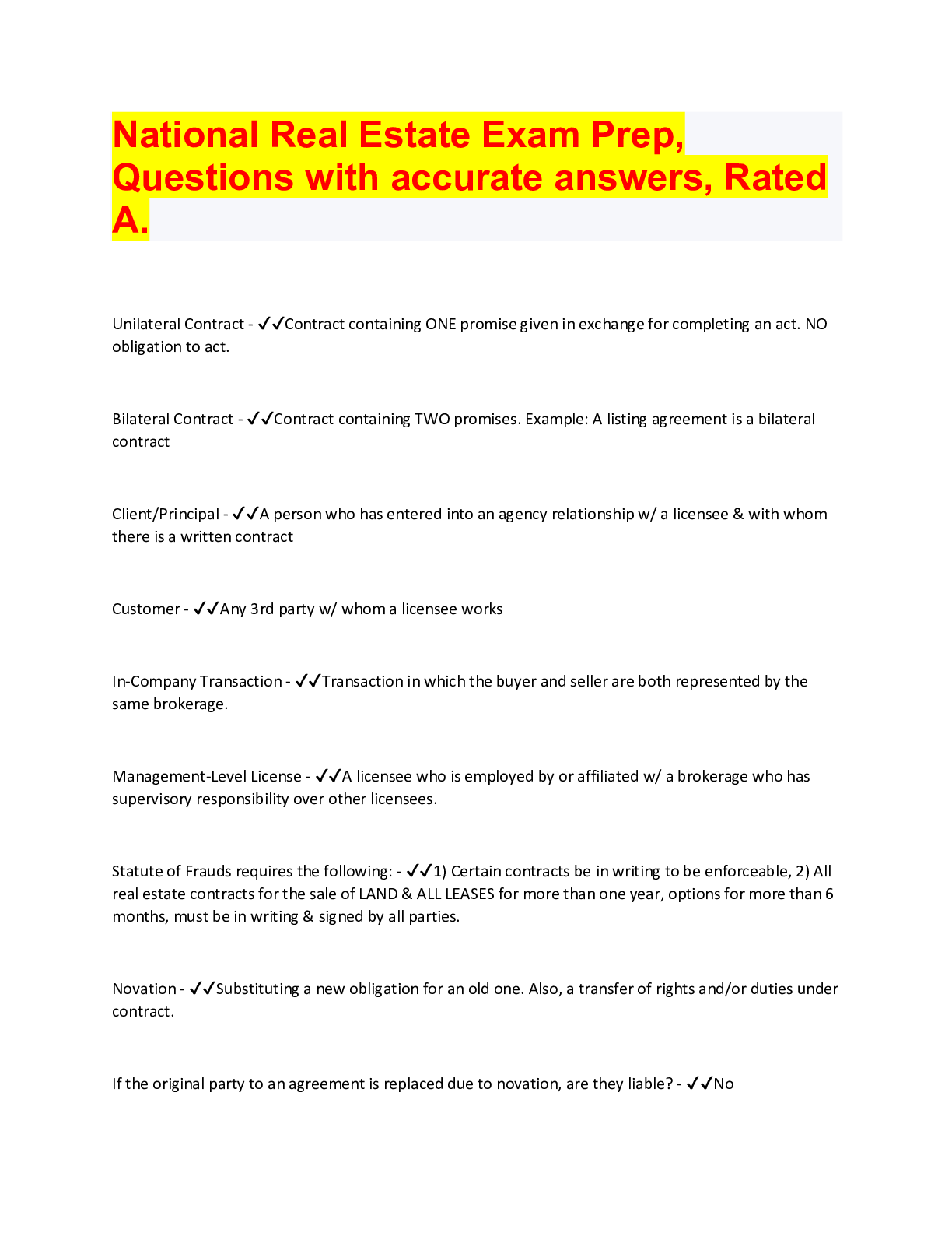Practice Testing The Indiana Real Estate Commission Questions and
